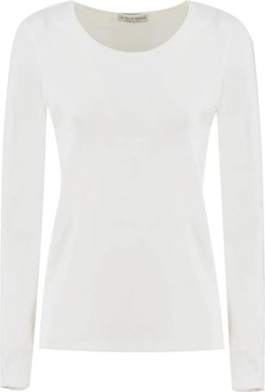 Le Tricot Perugia Long Sleeve Tops - Dames - Longsleeves - Wit - XL - Tops