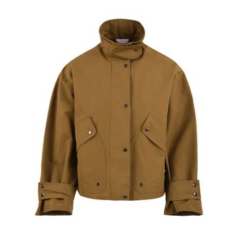 Aspesi Light Jackets, female, Brown, Size: XS Thousand Foot Jacket