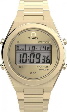 Timex TW2Y09700 Mens Q80 Continental Watch - Gold