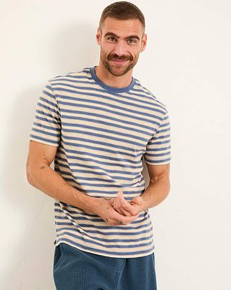 FatFace Variegated Stripe T-Shirt