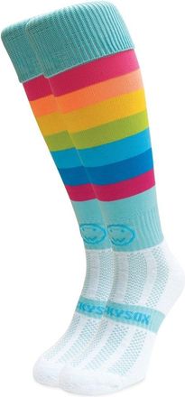 Wackysox Mellow Rainbow Knee Length Sports Socks, Rugby Socks, Hockey Socks