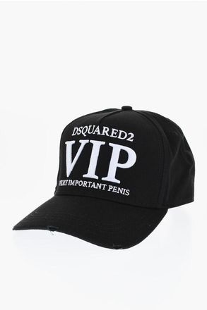 Dsquared2 Cotton Vintage-Effect Baseball Cap size Unica