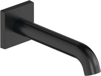 Duravit Duravit - Grifo De Ba&ntilde;era Du C.1 Con Extensi&oacute;n De Roseta Cuadrada 205, Ancho 75 Mm. Negro Mate