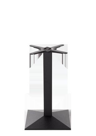 Netfurniture Black Cast Iron Pyramid Table Base - Medium - Height - 730 mm