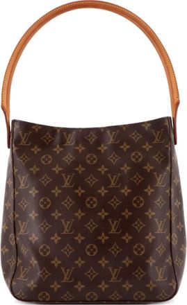Louis Vuitton Looping Handbag Monogram Canvas GM shoulder bag - Bruin