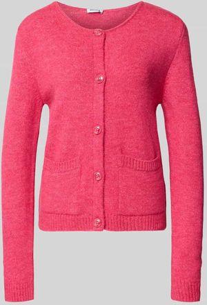 More & More More & More Strickjacke mit Woll-Anteil in Pink, Gr&ouml;&szlig;e 34