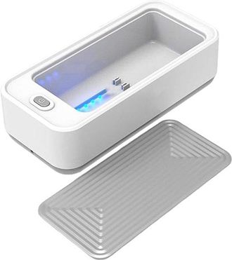 No Brand Limpiador Ultras&oacute;nico Port&aacute;til De Limpieza Completa De 360&deg;, Lavadora De Vibraci&oacute;n De Alta Frecuencia Para Gafas, Joyas, Relojes Y Dentaduras Postizas