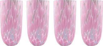 Mariposa Set Of 4 Sip Sip Splash Drinking Glasses