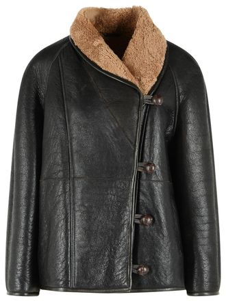 Isabel Marant Camber Black Pele Sheepskin