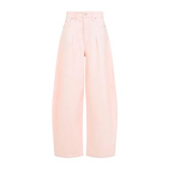 Jacquemus Pantaloni Ovalo - - Jeans - Donna - Rosa - W25