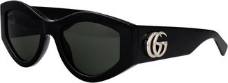 Gucci Stijlvolle zonnebril Gg 1951S - Dames - Zonnebrillen - Zwart - 53 MM - Accessoires