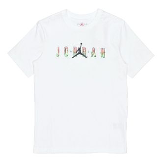 Nike Jordan Air Jordan MENS Sport DNA Crew Neck Printed Short Sleeve White CZ8084-100