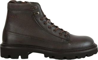 HUGO BOSS Heren, Schoenen, Bruin, Maat: 45 EU