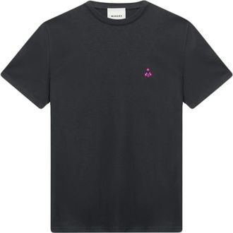Isabel Marant Hugo T-Shirt - Heren - T-shirts - Zwart - L - Katoen - Tops