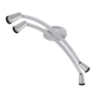 Lucande Lucande L&aacute;mpara De Techo velanoris En Gris Aluminio