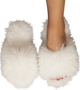 Generic Cute Slippers Ladies Gifts for Women Wide Fit Mens Warm Winter Comfortable Womens Fleece Indoor with Durable Sole Ultimate Home Comfort and Warmth Whi