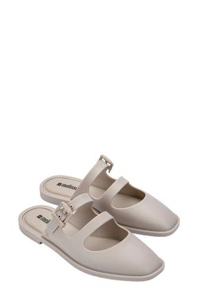 Melissa Anastasia Mary Jane Mule in Matte Beige at Nordstrom, Size 10