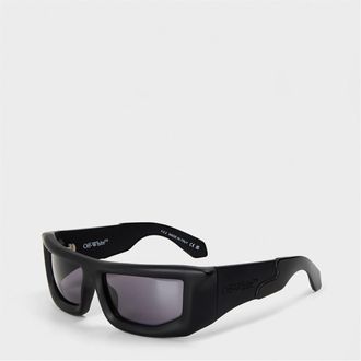 Off-white Mens Accessories Off White Volcanite Square Full Rim Sunglasses in Black/Dark Grey - One Size
