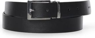 Emporio Armani Cintur&oacute;n de piel reversible - Accessories - Hombre - Negro - ONE SIZE