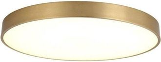 OEM L&aacute;mpara De Techo Led Ultrafina - Redonda - Color Dorado