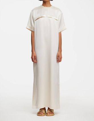 Acler Baile Dress In Pearl