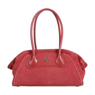 Vivienne Westwood Handbags, female, Red, Size: ONE SIZE Shirley Small Holdall