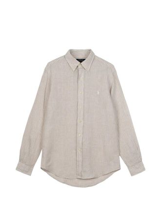 Ralph Lauren Long Sleeves Sport Stripes Shirt