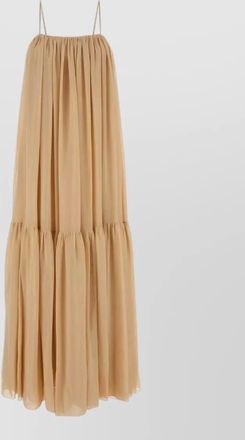 Chlo&eacute; silk maxi dress