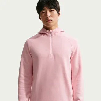 Nike Mens Par Therma-FIT Golf Hoodie in Pink | IB0294-664