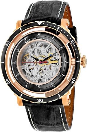 Christian Van Sant Mens Silver dial Watch