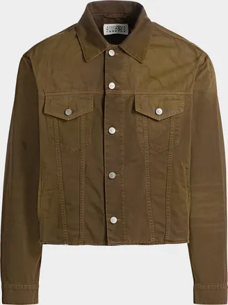 Maison Margiela Men & apos;s Denim Sports Jacket