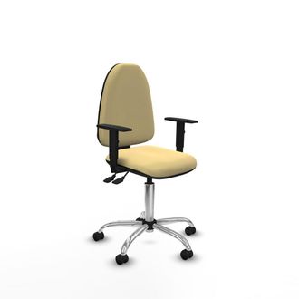 Piqueras y Crespo Piqueras Y Crespo Silla Ergon&oacute;mica Crema Oficina 2023