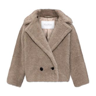 Max Mara Cambusa Fur Coat - female - Max Mara - Faux Fur & Shearling Jackets - Gray - XS - Jackets