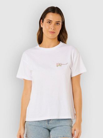 Rip Curl Poolside Relaxed Camiseta blanco