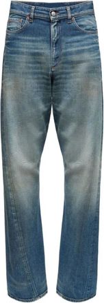Maison Margiela Jeans - Heren - Regular Fit Jeans - Blauw - W31 - Jeans