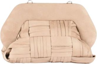 Themoir&egrave; Bios Medium Suede Effect Intreccio - - Bags - Donna - Beige - ONE SIZE