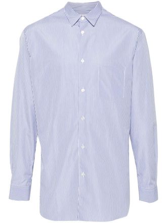 Comme Des Garçons patch-detail shirt - Blue