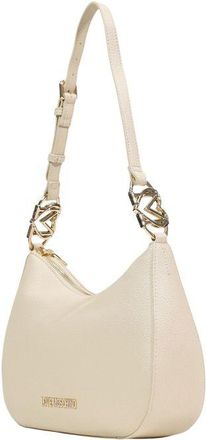 Love Moschino Womens Polyurethane Shoulder Bag Beige