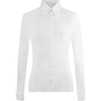 Anne Fontaine Nuage White Shirt at Nordstrom, Size 36 Eu