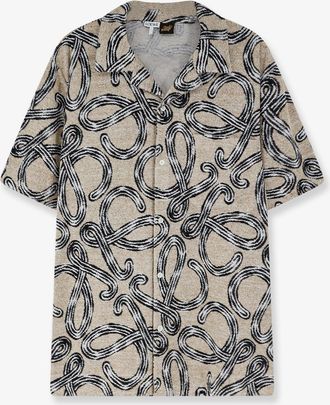 Loewe Paulas Ibiza - Camicia in spugna con stampa iconica - LOEWE - gender_Man