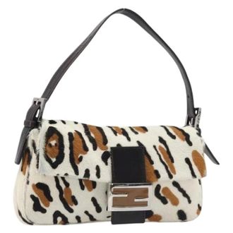 Fendi Pre-owned Vintage Schoudertas - Dames - Pre-owned - Veelkleurig - Maat: ONE Size Leer