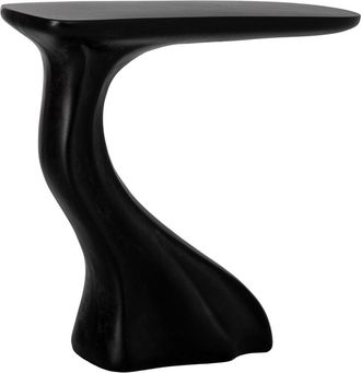 Wanderlust Deco Recibidor de madera y metal negro 98x26x85h cm