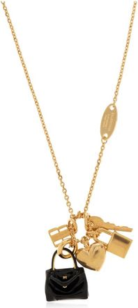 Balenciaga Ketting met bedels - Dames - Kettingen - Geel - ONE Size - Accessoires