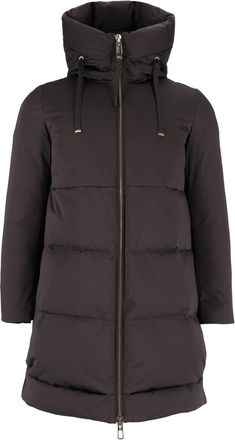Duno Padded Jacket With High Collar And Quilted Design