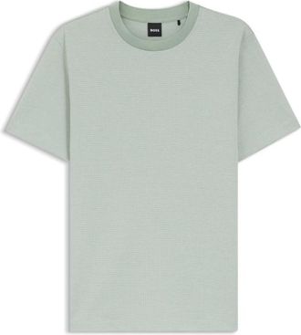 HUGO BOSS Mens Thompson Bubble-Structure T-Shirt, Size X-Large