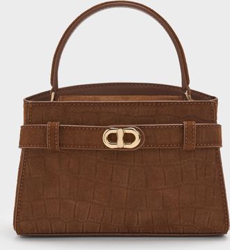 Charles & Keith Aubrielle Top Handle Bag