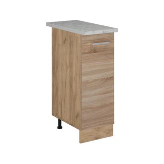 Vicco Armario De Farmacia R-line, Sonoma, 30 Cm Et M&aacute;rmol