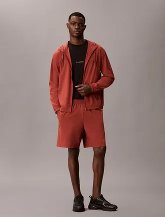 Calvin Klein Calvin Klein Mens Icon Sport Woven Shorts - Red - L