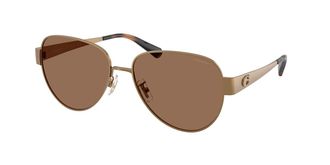 Coach HC7186 CDP37 948473 Womens Sunglasses Brown Size 57