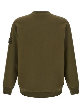 Stone Island Organic Cotton Sweatshirt - Green